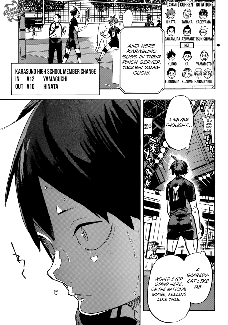 Haikyuu!!, Chapter 309 image 12